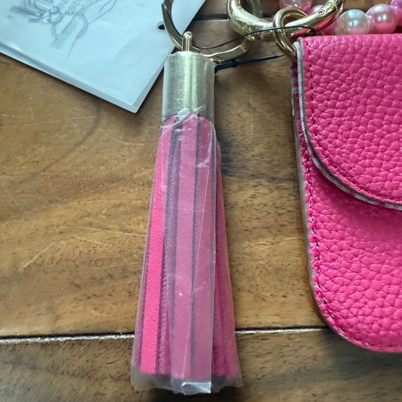 Nanette Lepore Pink Key & Card Holder Set - Picture 5 of 6